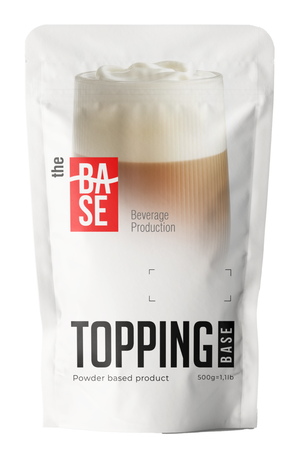 The Base Topping packaging bag